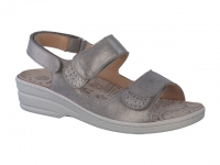 Chaussure mobils  modele roselie taupe foncÃ©